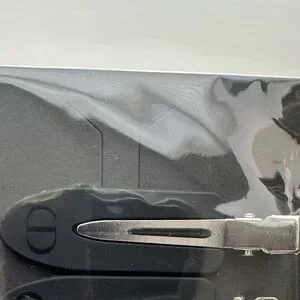 Dior | Accessories | Dior Vip Matte Black And Silver Hair  display picture 1